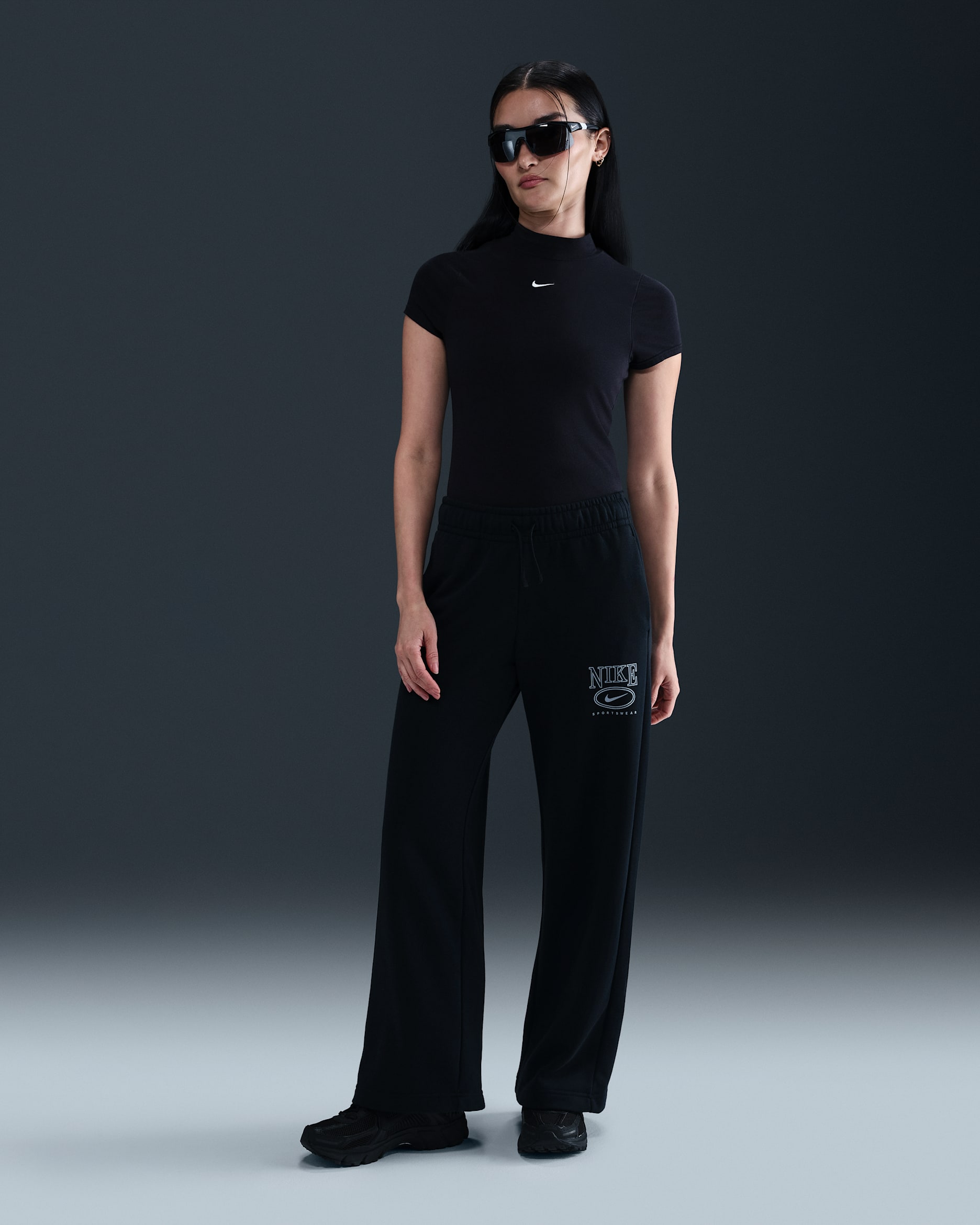 ◆CLUBHAUS◆dynamic range Mock Tee ’25 Nike M90 Oc Men's T-Shirt Black HJ3325-010